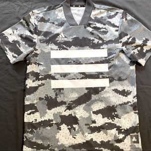 ADIDAS 3 Stripe Jersey Shirt